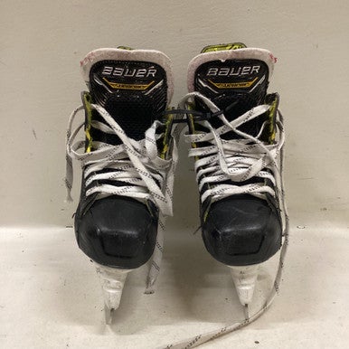 Used Bauer M4 SKATES Junior Hockey Skate Junior 01.5 11725-S000490257