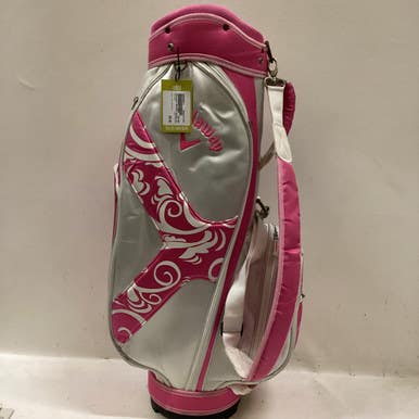 Used Callaway SOLAIRE Womens Cart Bag Pink And White 11725-S000490417