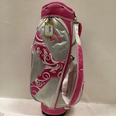 Used Callaway SOLAIRE Womens Cart Bag Pink And White 11725-S000490417