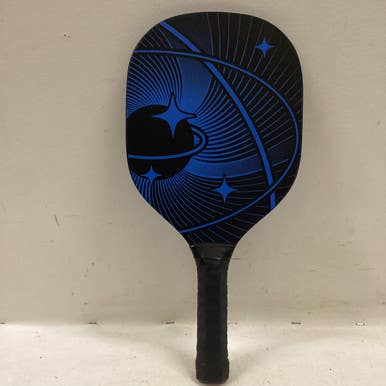 Used SPACE WOOD PICKLEBALL PADDLE Pickleball Racquet Royal Blue 11725-S000490405