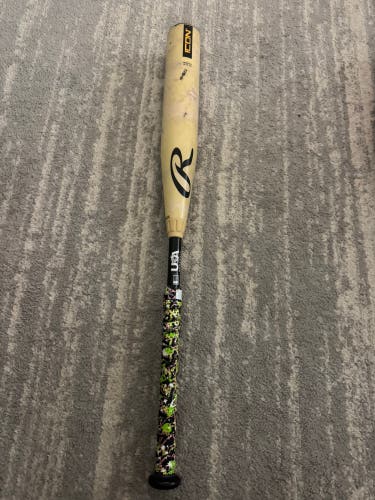 2025 Rawlings Icon Composite USABat Certified Bat (-10) 21 oz 31" (Used)