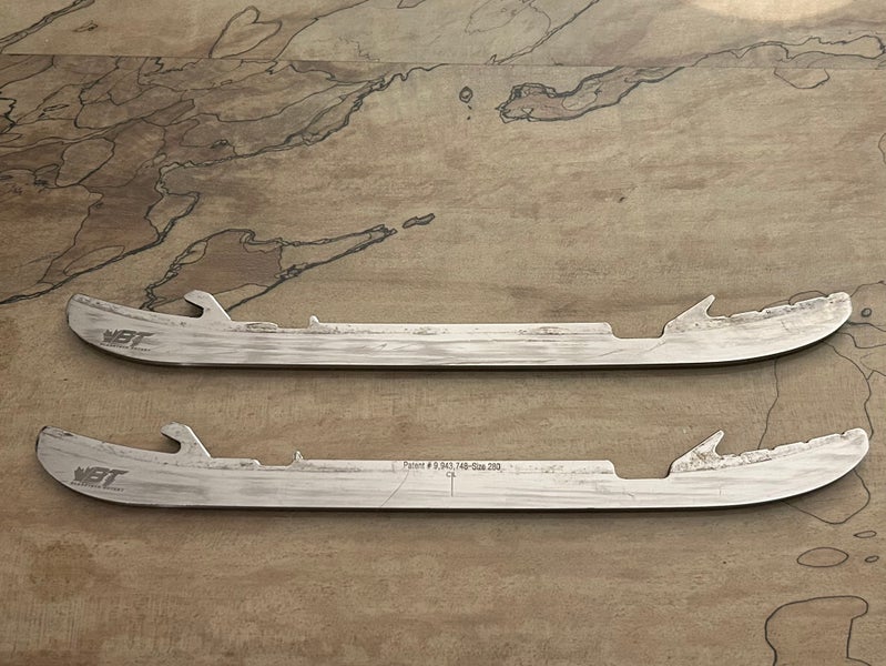 Blade Tech 280mm Runners Used Freshly Profiled Quad 1