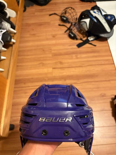 Purple Medium Bauer Re-Akt 150 Helmet (Used)