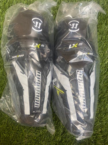 Junior Warrior Alpha LX 20 10" Shin Pads (New)