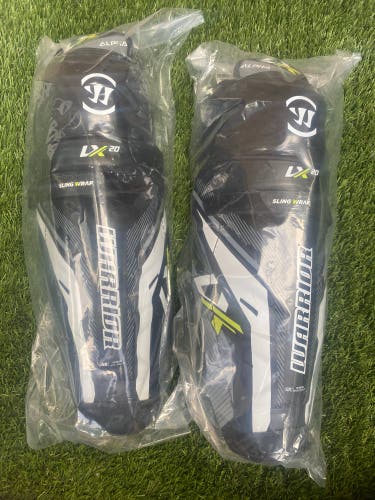Senior Warrior Alpha LX 20 15" Shin Pads (New)