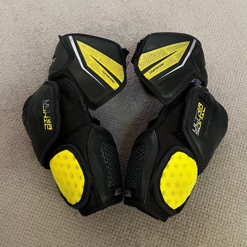 Senior Medium Bauer Supreme Ultrasonic Elbow Pads Pro Stock (Used)