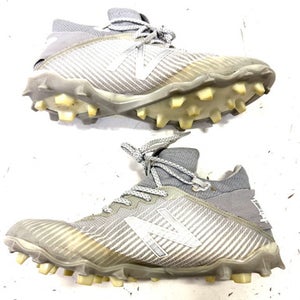 Used New Balance LAX Cleats Mens White Senior 11.5 11860-S000296665