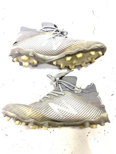 Used New Balance LAX Cleats Mens White Senior 11.5 11860-S000296665