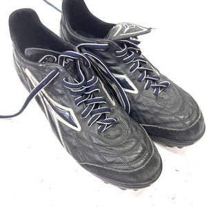 Used Diadora Soccer Turf Shoes Black Youth 08.5 11860-C000296629