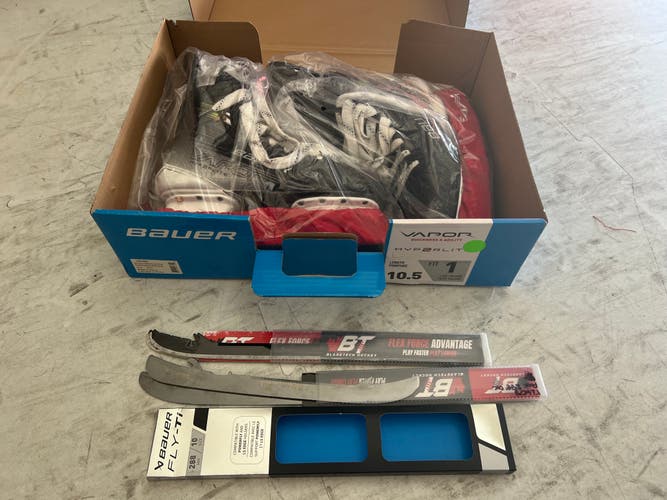 2024 Bauer Vapor Hyperlite 2 Hockey Skates Regular Width 10.5 (New)