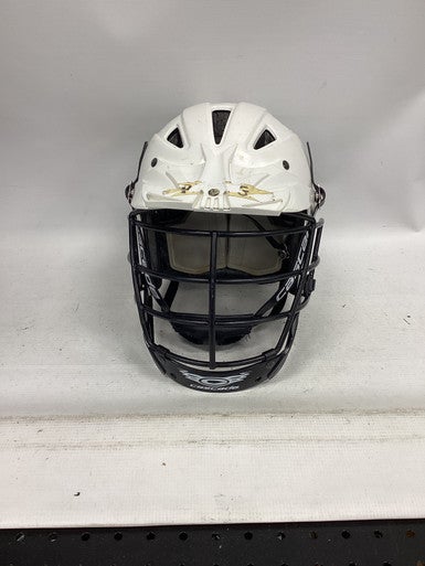 Used Cascade CASCADE LAX HELMET Lacrosse Helmet White One Size 11851-S000036899