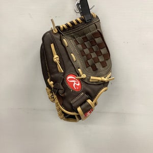 Used Rawlings HIGH BB/SB Glove LH Throw Brown 11 1/2" 11851-S000036875