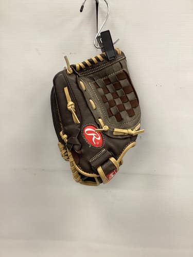 Used Rawlings HIGH BB/SB Glove LH Throw Brown 11 1/2" 11851-S000036875