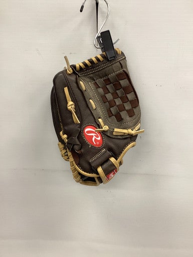 Used Rawlings HIGH BB/SB Glove LH Throw Brown 11 1/2" 11851-S000036875