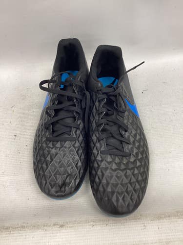Used Nike TIEMPO Soccer Cleats Black Senior 10.5 11851-S000036869
