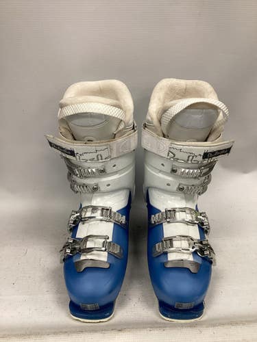Used Dalbello ASPIRE 4 Womens DH Ski Boot White 255 MP - M07.5 - W08.5 11851-S000036831