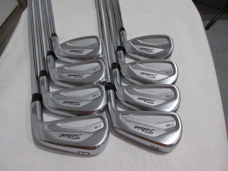 Titleist 620CB Forged Iron Set - 3-PW - PX LZ 6.0 120 Stiff Flex Steel - MINT