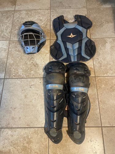 All Star System 7 Axis Catcher's Set (Used)
