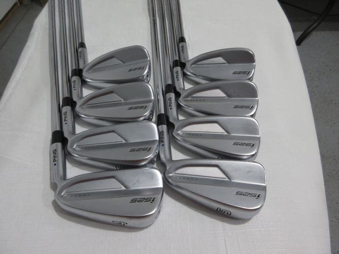 Ping i525 Iron Set - 4-PW, UW - Stiff Flex Steel - Blue Dot +0.75" Long