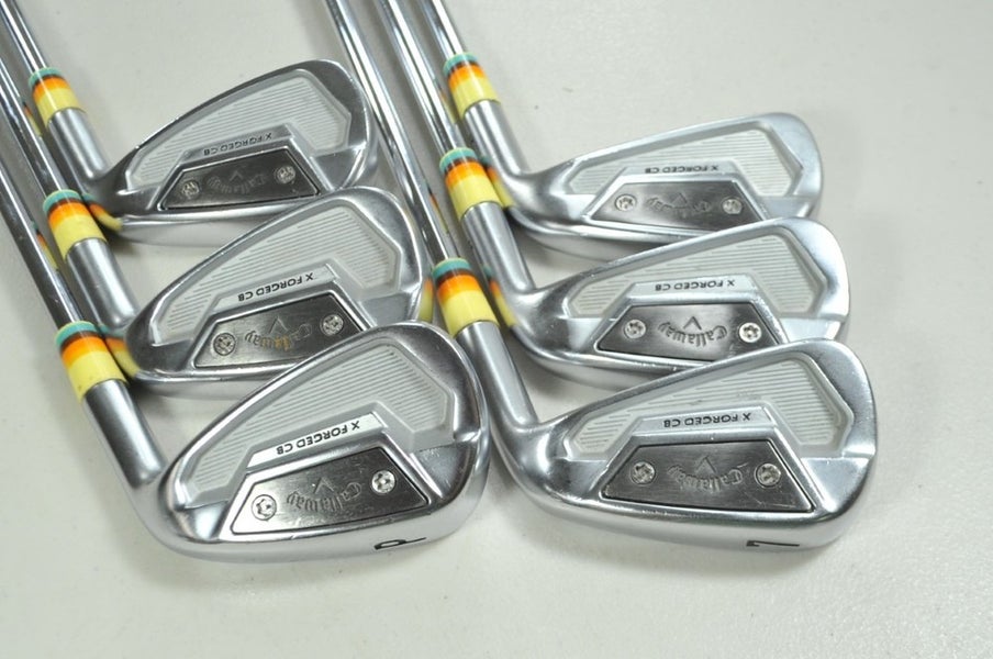 Callaway X Forged CB 21 5-PW Iron Set Stiff Flex Right Steel # 198518