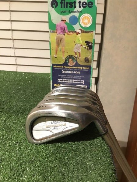 Callaway Ladies Steelhead X-14 Irons Set (5-PW-SW) Gems Graphite Shafts