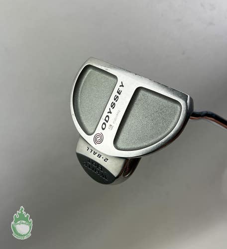 Right Handed Odyssey White Hot OG 2-Ball 35" Putter White Hot Shaft Golf Club