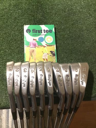 MacGregor Jack Nicklaus JNP Forged Irons Set (1-PW) Stiff Velocitized Steel