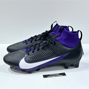 Size 15 Nike Vapor Edge Pro 360 2 Football Cleats Black Purple FN7759-002