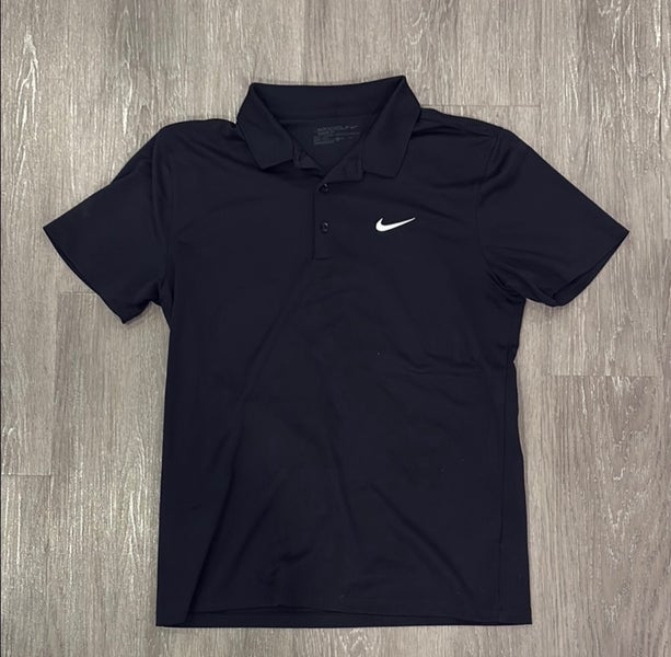 Black Medium Men's Nike Golf Polo - Excellent Condition