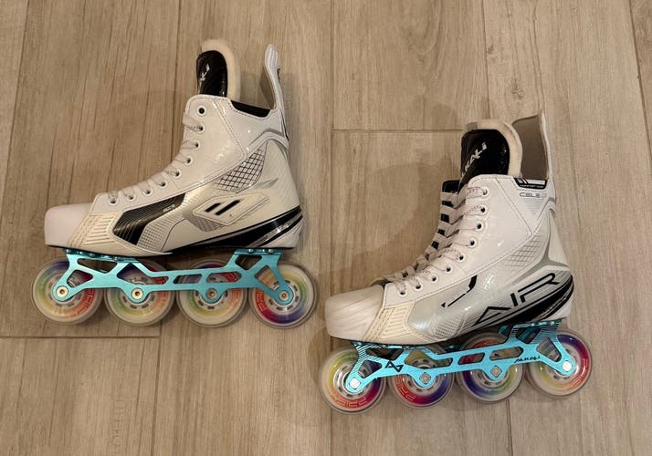 Hockey Player Skates (Inline) - Alkali Cele Air - Never Used - Free CONUS Ship