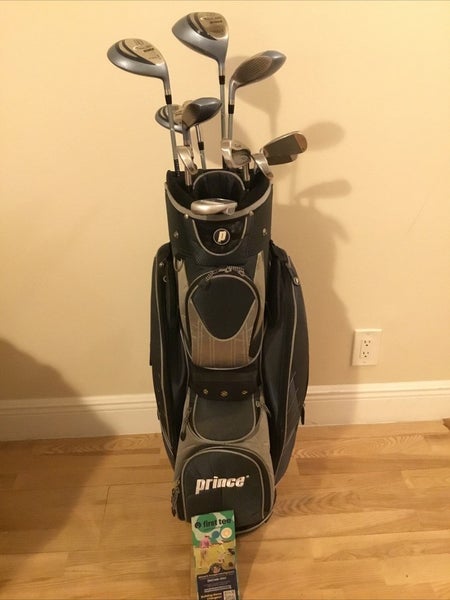 Prince Ladies Tour SST Full Set (D, 3W, 5W, 4H, 5H, 6-PW-SW, Putter) & Cart Bag