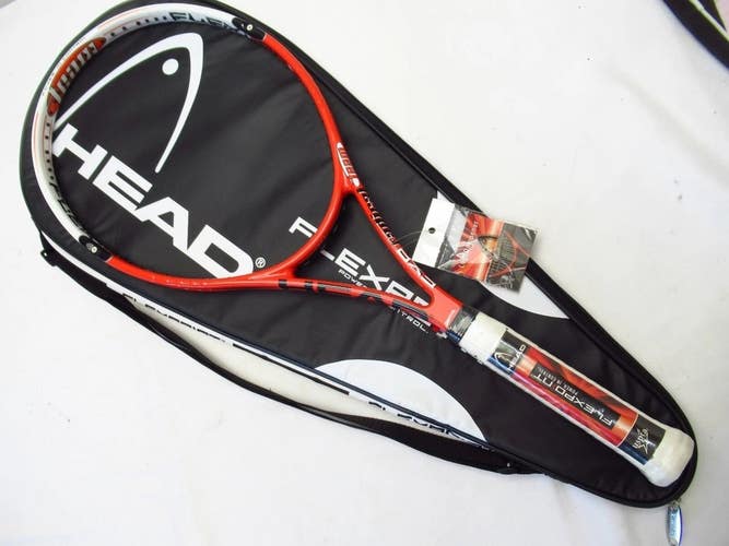 *NEW OLD STOCK* HEAD FLEXPOINT RADICAL TEAM TENNIS RACQUET (4 3/8) W/ COVER