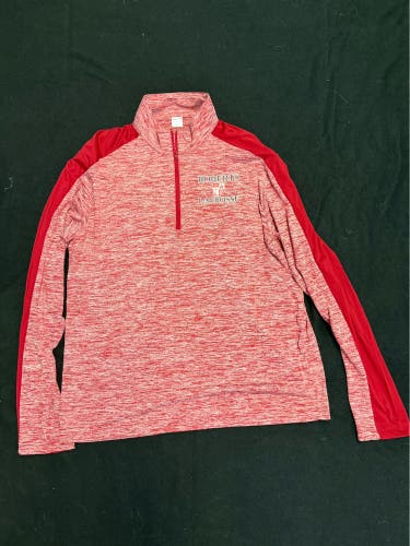 Roberts Wesleyan University Lacrosse Large Sport Tek 1/4 Zip (Used)