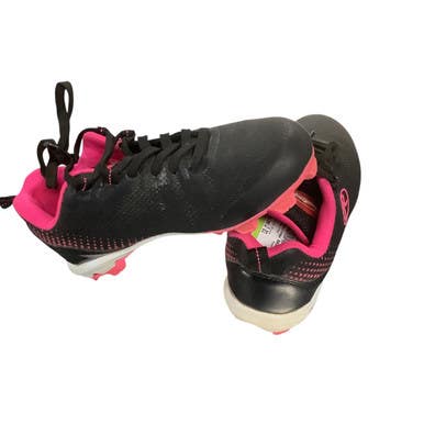 Used Rawlings BASEBALL CLEATS BB/SB Cleats Black Junior 01 11479-S000402208