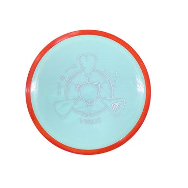 Used Axiom VIRUS Disc Golf Driver Carolina Blue 11479-S000402191
