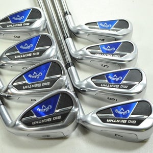 Callaway Big Bertha B21 4-PW,AW Iron Set Senior Flex Right 65g Graphite # 201550