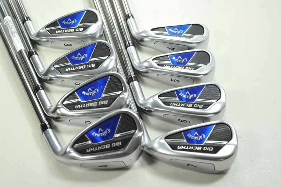 Callaway Big Bertha B21 4-PW,AW Iron Set Senior Flex Right 65g Graphite # 201550