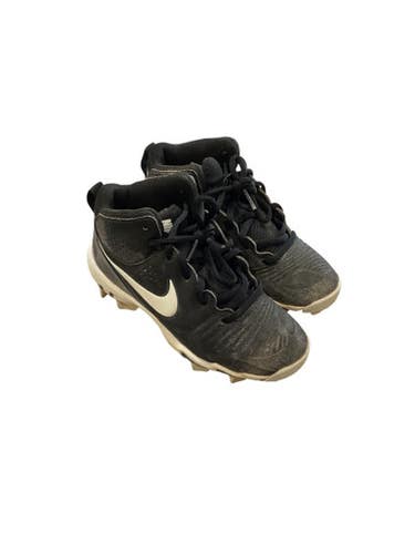 Used Nike BASEBALL CLEATS BB/SB Cleats Black Junior 01 11884-S000051367