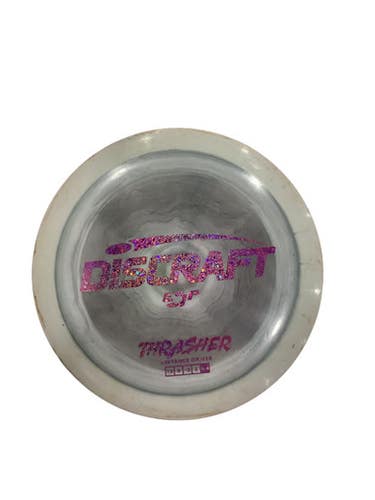 Used Discraft THRASHER Disc Golf Driver Grey 11884-S000051446