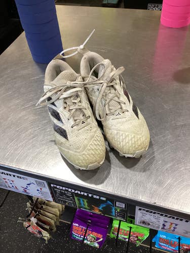 Used Adidas Adult FB Cleats White Senior 7 11884-S000051430