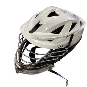 Used Cascade XRS Lacrosse Helmet White LG 11884-S000051416