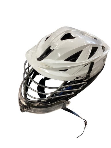 Used Cascade XRS Lacrosse Helmet White LG 11884-S000051416