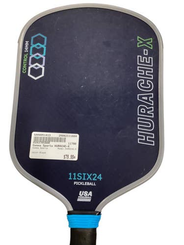 Used Gamma Sports HURACHE-X Pickleball Racquet Black 11884-S000051413