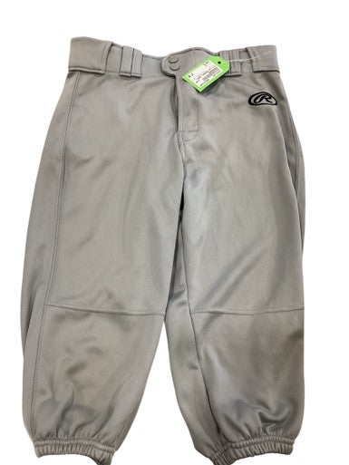 Used Rawlings BASEBALL PANTS BB/SB Pant Boys Grey XL 11884-S000051399