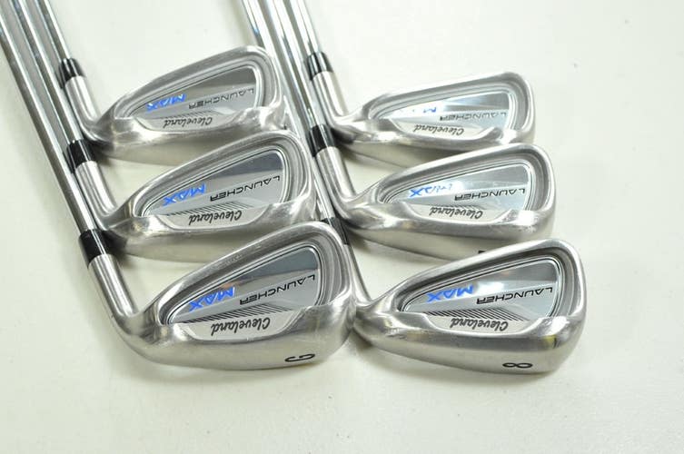Cleveland Launcher Max 6-PW,GW Iron Set Regular Flex Right NS Pro Steel # 201389