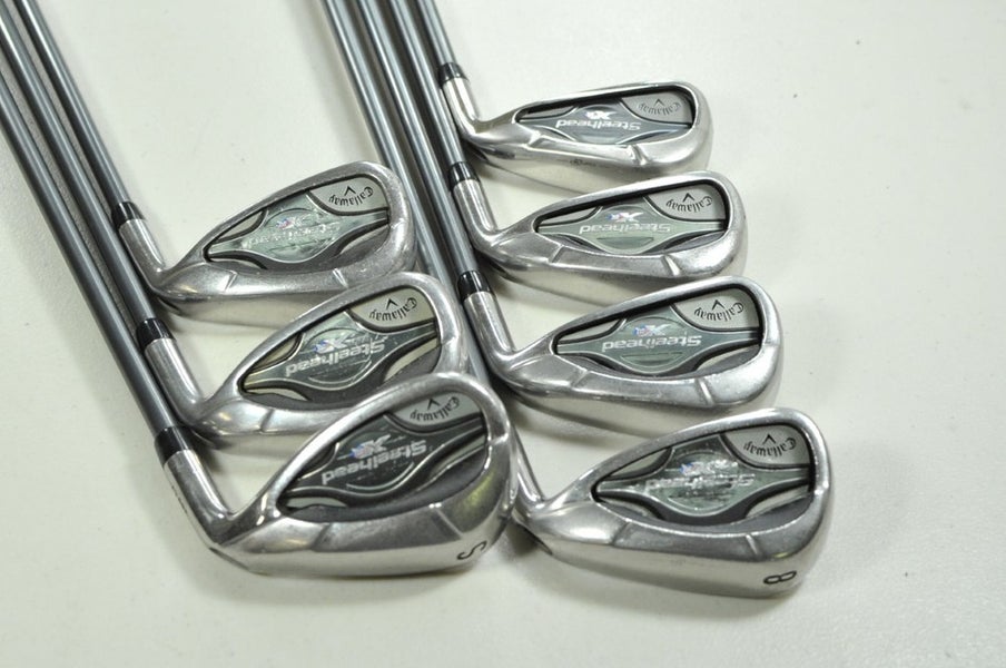 Callaway Steelhead XR 5-PW,SW Iron Set Senior Flex RH Ozik Program Graph #201278