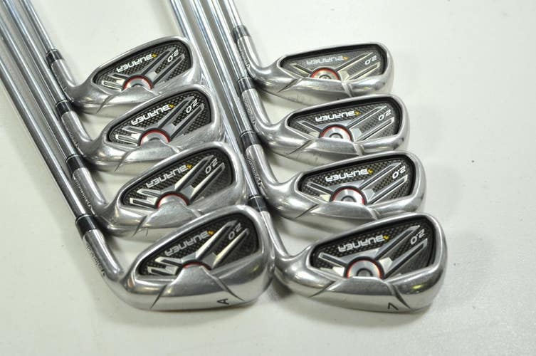 TaylorMade Burner 2.0 4-PW,AW Iron Set Regular Flex Right 85g Steel # 201612