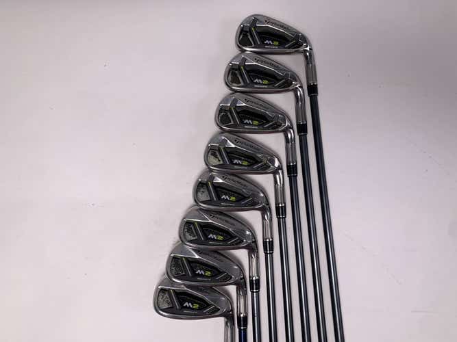 TaylorMade M2 Iron Set 4-PW+GW REAX 65g Regular Graphite Mens RH