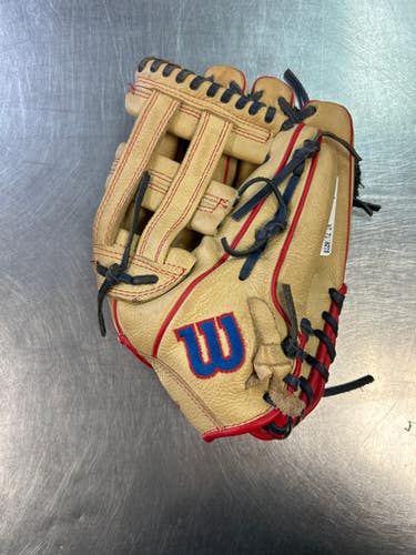 Used Wilson A500 BB/SB Glove RH Throw Tan 12" 11868-S000064811