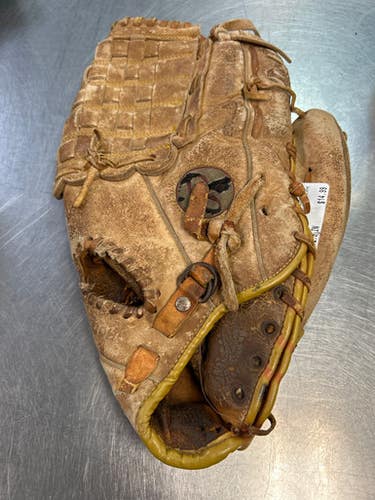 Used Rawlings FIELDERS GLOVE BB/SB Glove RH Throw Brown 12 1/2" 11868-S000064515